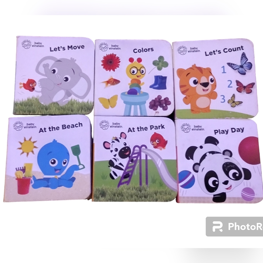 BABY EINSTEIN BOOKS GROUP OF 6